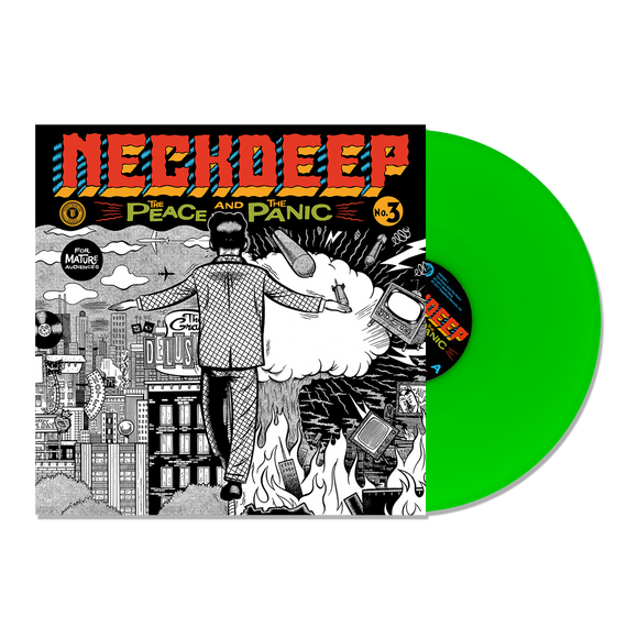 Neck Deep - The Peace and the Panic [Neon Green Vinyl]