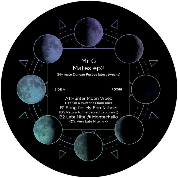 Mr G (incl Duncan Forbes remixes) - Mates EP2 [180 grams]