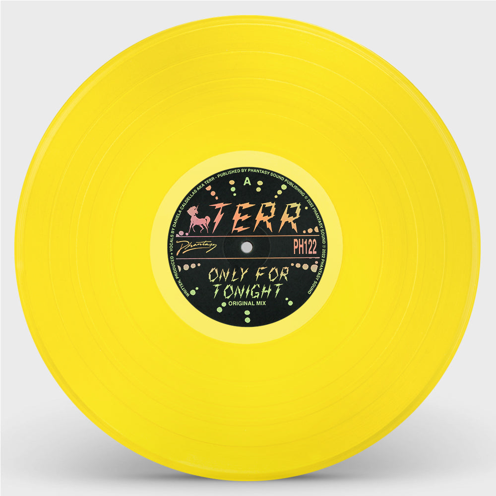 Terr -  Only For Tonight [Transparent Yellow Vinyl]