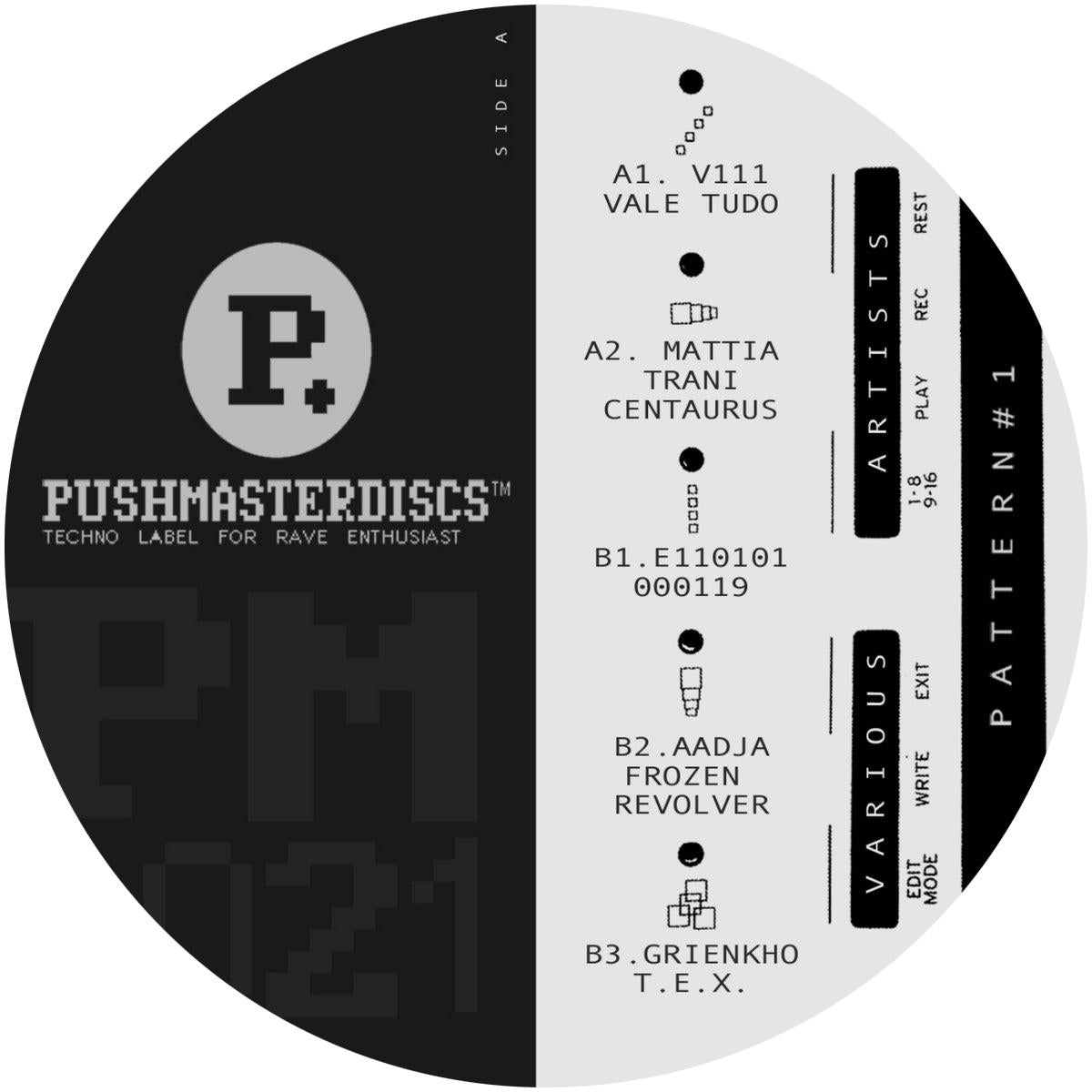 Various Artists - Pattern #1 [clear vinyl]