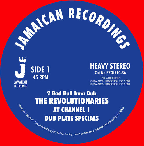 The Revolutionaries - At Channel 1 Dub Plate Specials