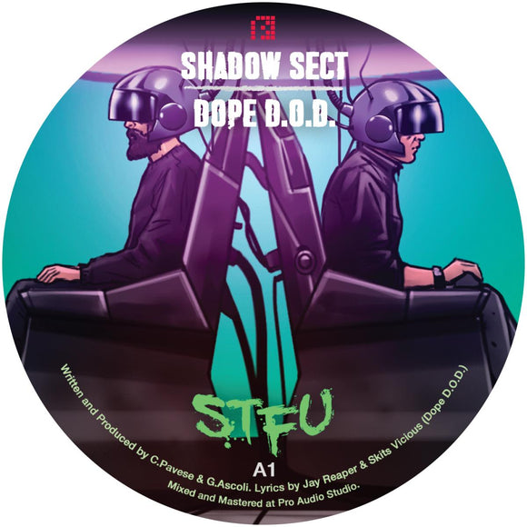Shadow Sect & Dope D.O.D. - STFU [green vinyl / incl. dl code]