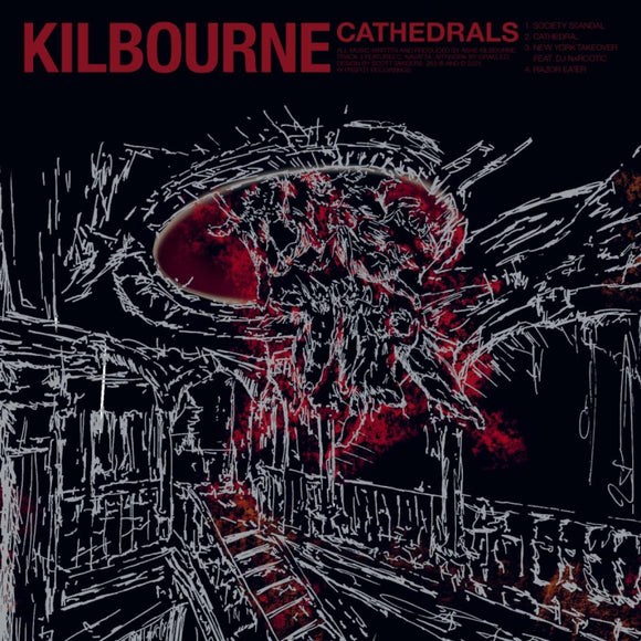 Kilbourne - Cathedral EP [full colour sleeve / pink marbled vinyl / incl. dl code]