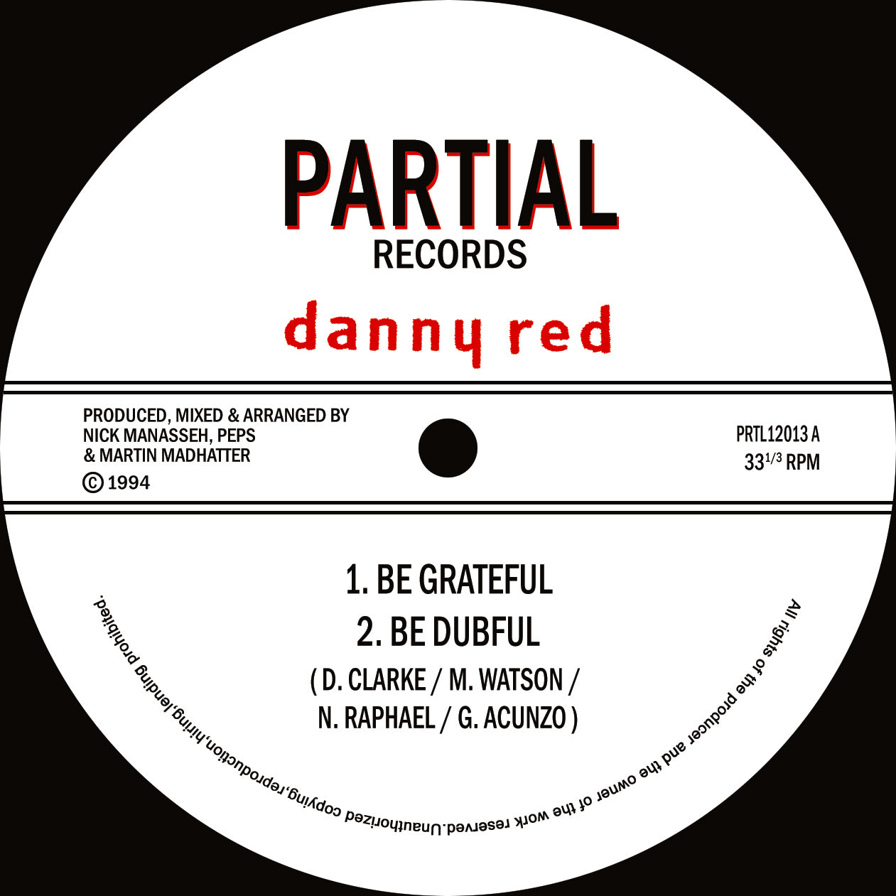 Danny Red - Be Grateful – Horizons Music