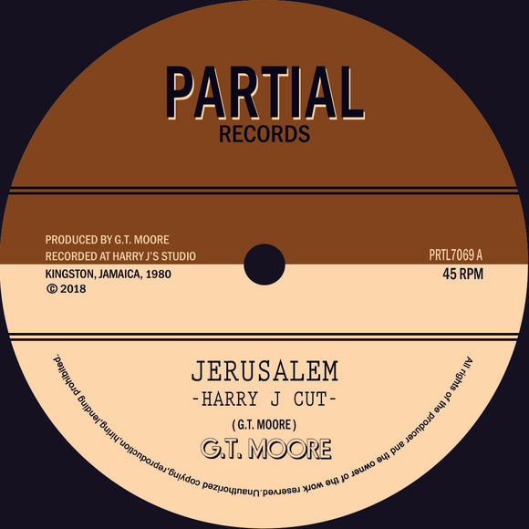 G.T. Moore - Jerusalem – Harry J Cut
