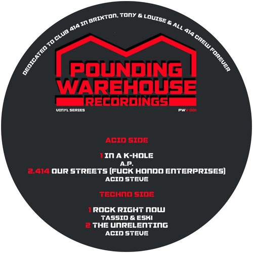 Various Artists - Pounding Warehouse Vinyl Series #1