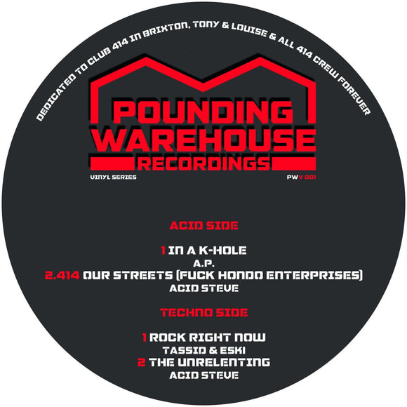 Various Artists - Pounding Warehouse Vinyl Series #1