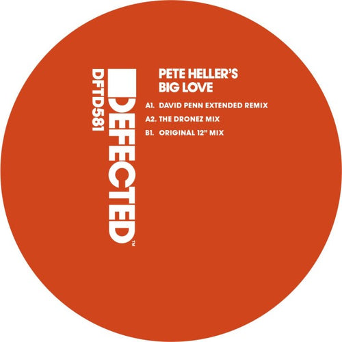Pete Heller's Big Love - Big Love (Inc David Penn / The Dronez Remixes) [Repress]
