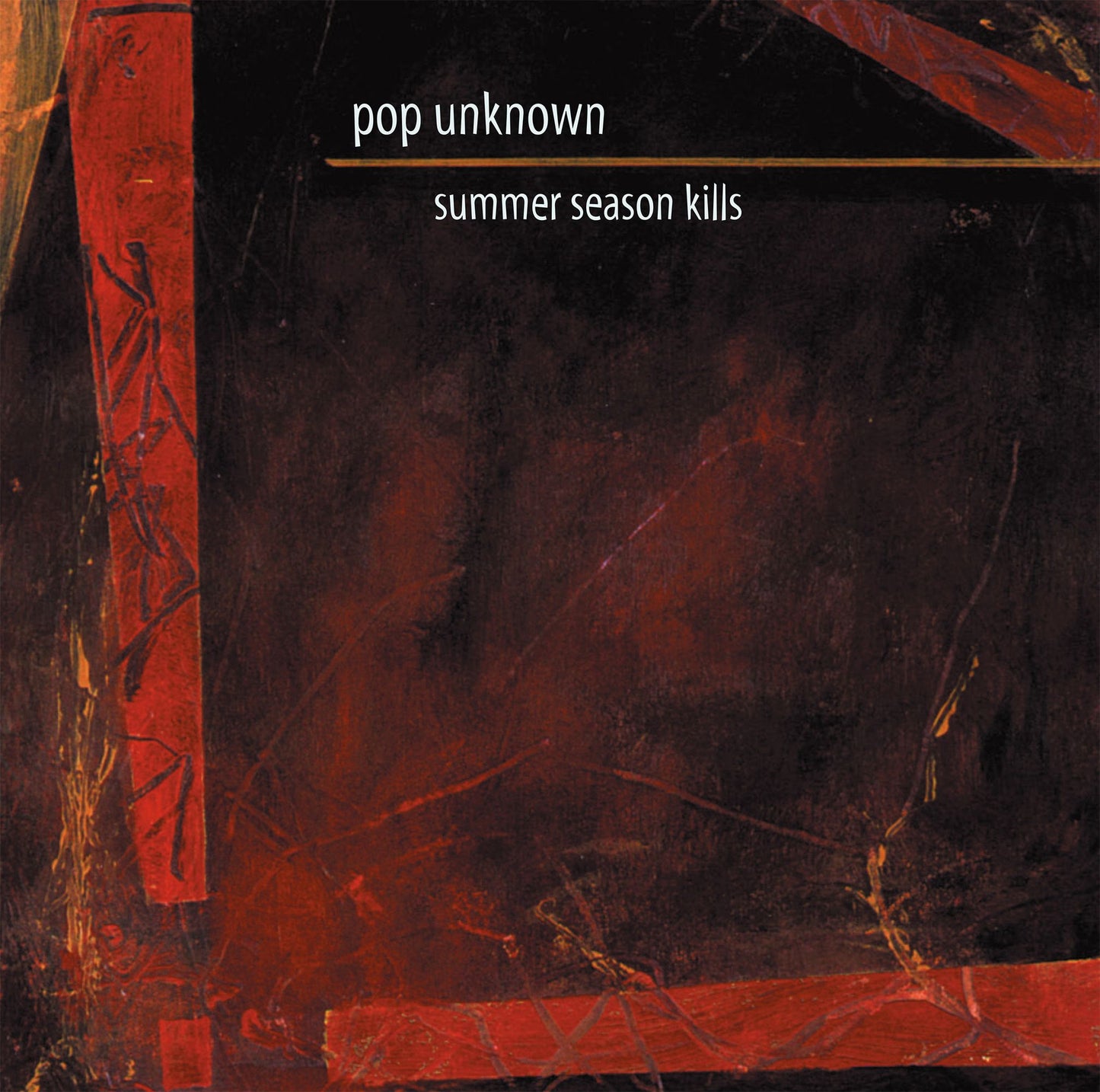 Pop Unknown – Summer Season Kills [Yellow with Red Marble Vinyl]