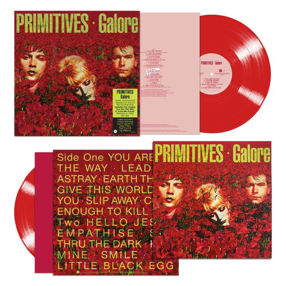 The Primitives - Galore (180g Red vinyl Signed Exclusive) (ONE PER PERSON)