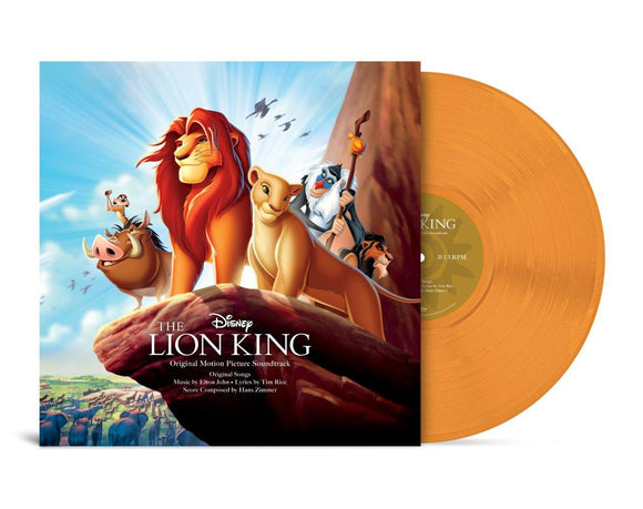 Various Artists - The Lion King (D100 Coloured Vinyl) (Orange Vinyl) [ONE PER PERSON]
