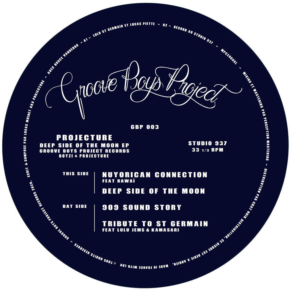 Projecture - Deep Side Of The Moon