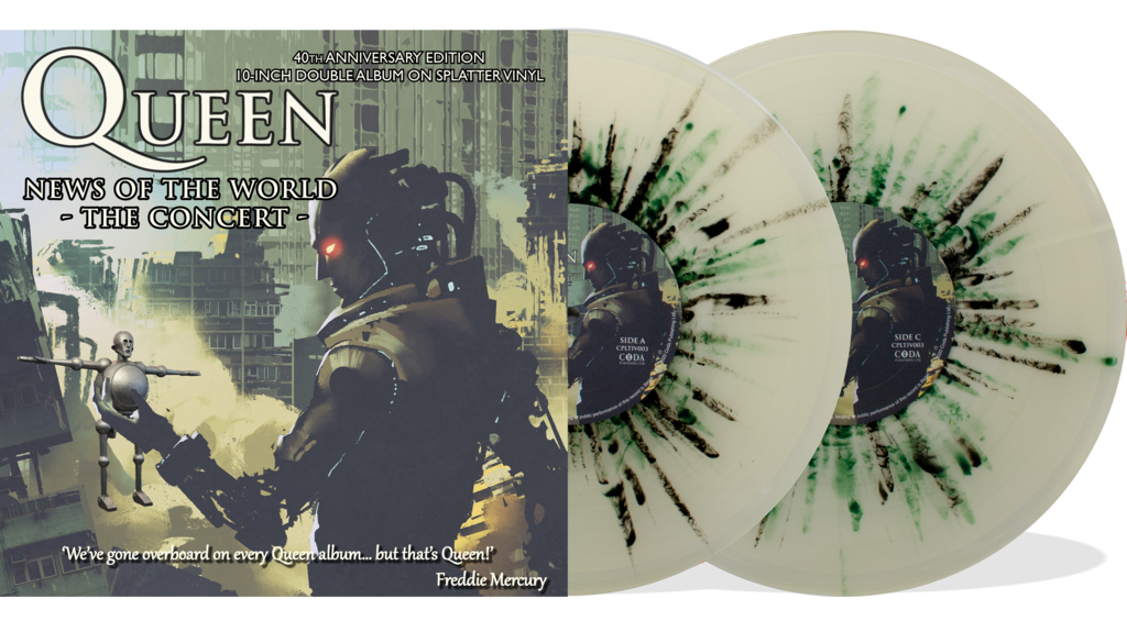 QUEEN - News Of The World: The Concert [Splatter Vinyl]
