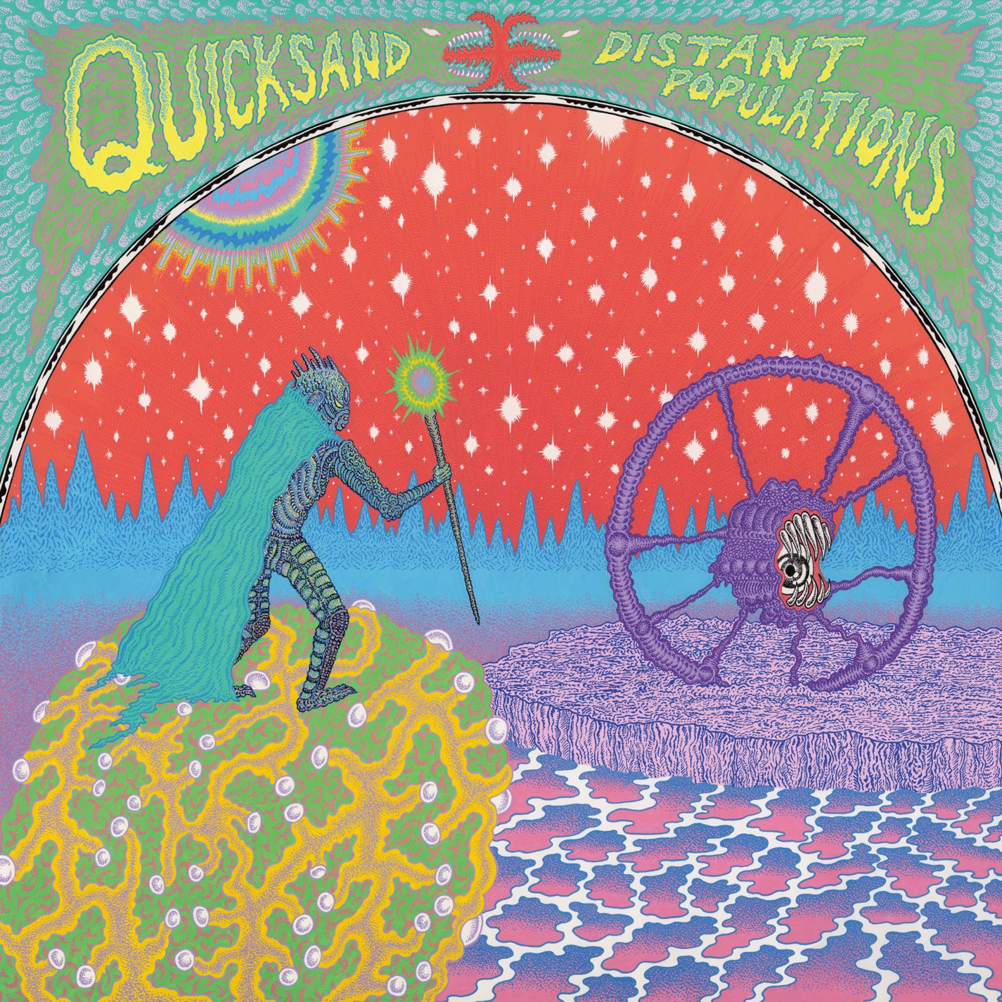 QUICKSAND - DISTANT POPULATIONS [Black Gatefold Sleeve]