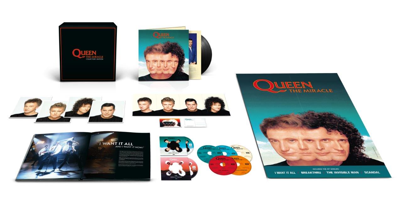 Queen - The Miracle 2022 Collectors Edition Box Set