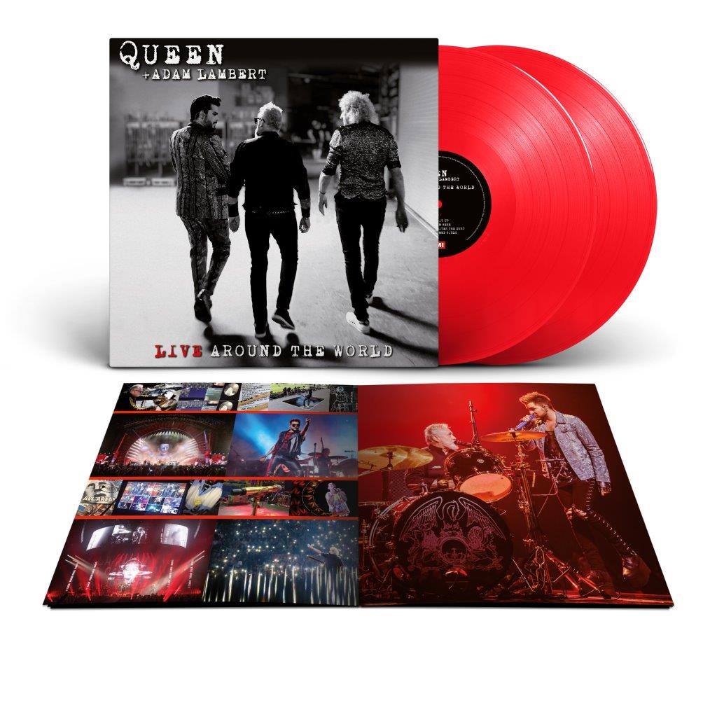 Queen & Adam Lambert Album - Live Around The World [LTD RED VINYL]