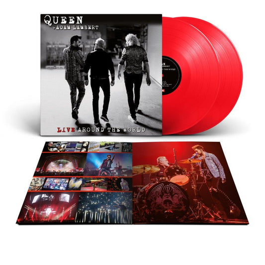 Queen & Adam Lambert Album - Live Around The World [LTD RED VINYL]