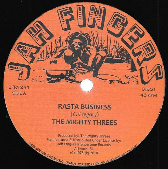 The MIGHTY THREES - Rasta Business (1 per person)
