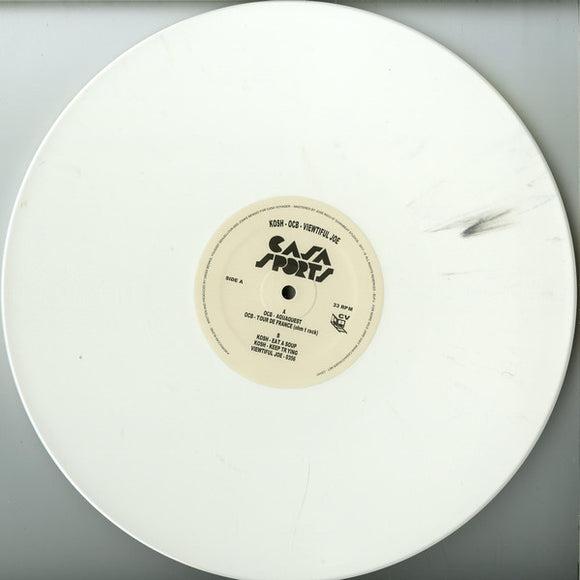 OCB/KOSH/VIEWTIFUL JOE - Casa Sports Vol 1 (white vinyl 12