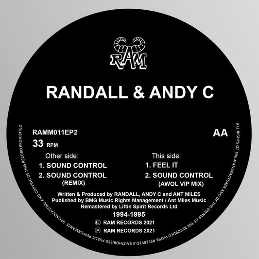 Randall & Andy C - Sound Control / Feel it (1994/95)