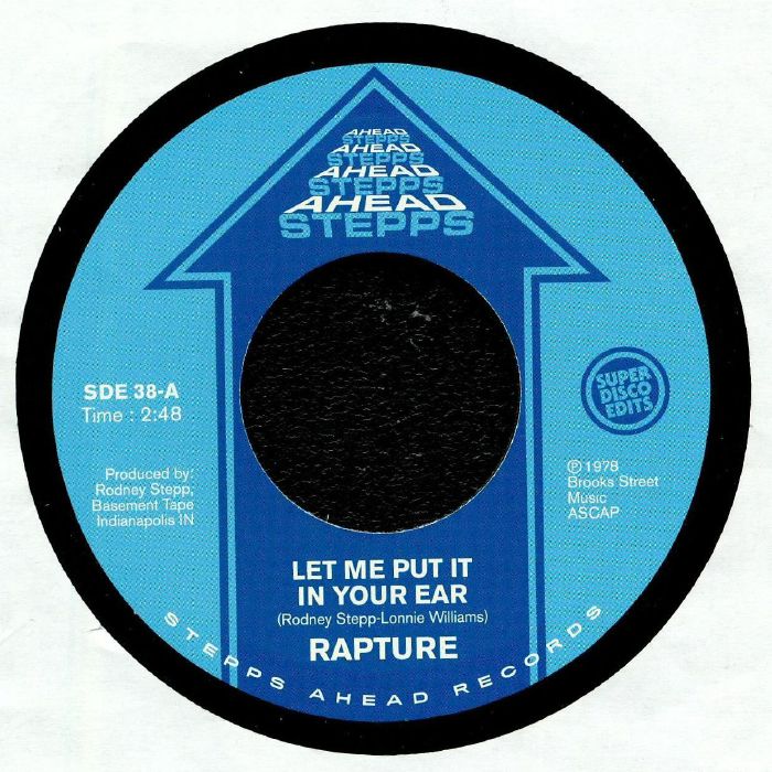 RAPTURE - Let Me Put It In Your Ear