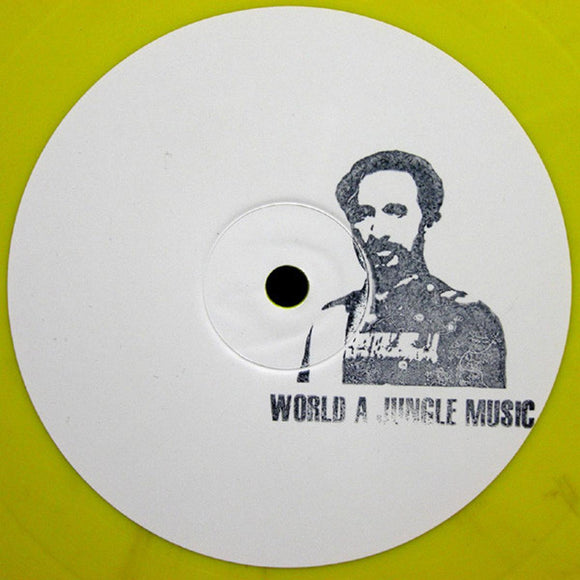 RASTA VIBES - World A Jungle Music [yellow vinyl / hand-stamped]