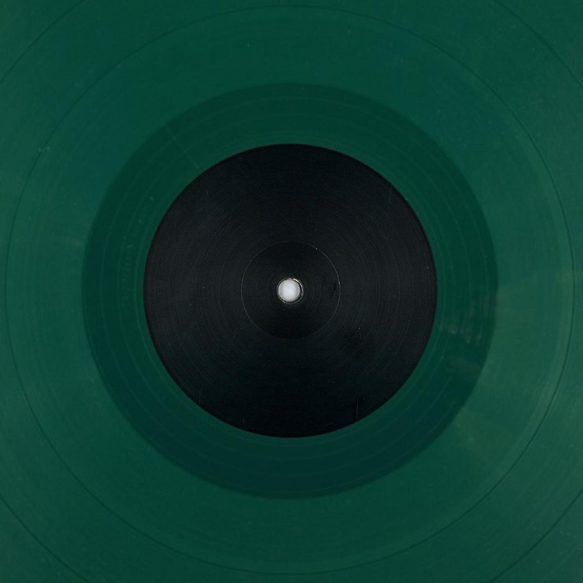 Unknown - Running Over / The Sound [hand-stamped / green vinyl]
