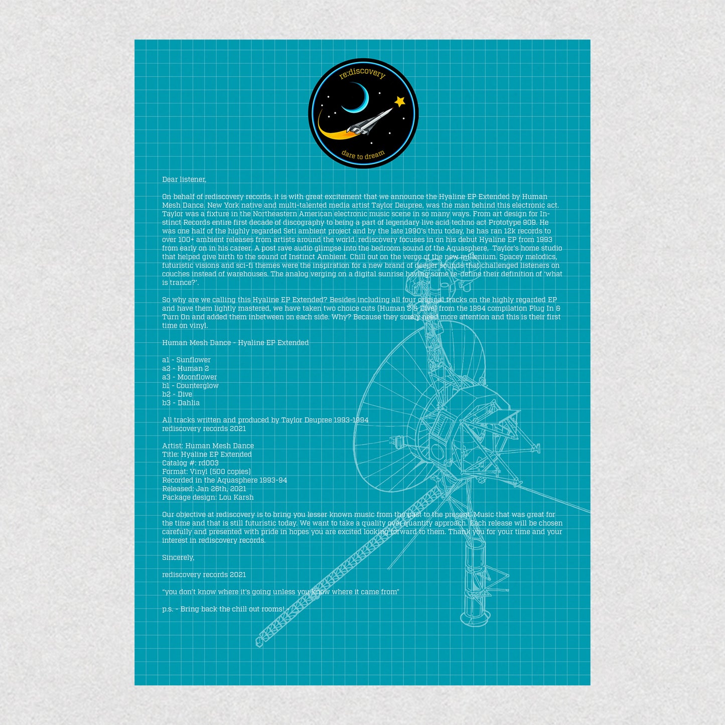 Human Mesh Dance - Hyaline Extended [Repress]