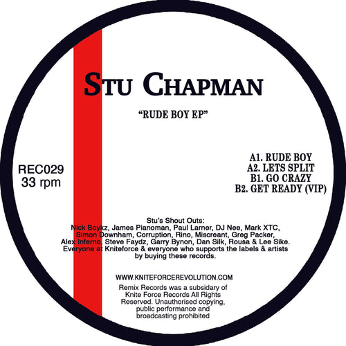 Stu Chapman - Rude Boy EP