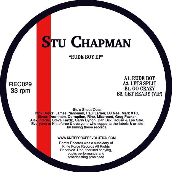 Stu Chapman - Rude Boy EP