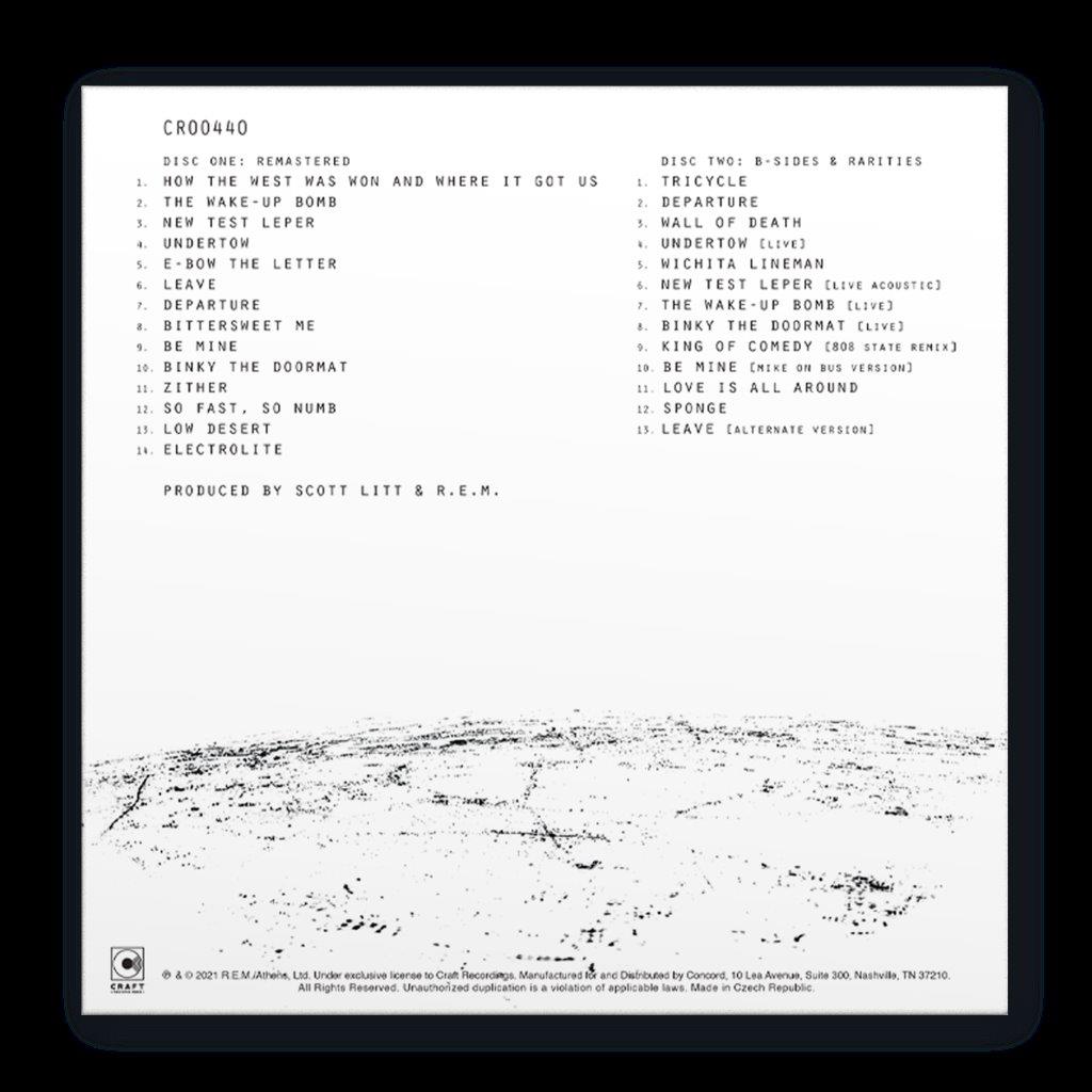 R.E.M. - New Adventures In Hi-Fi (25th Anniversary Edition) [2CD]