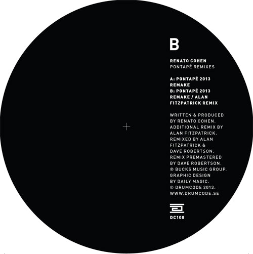 RENATO COHEN - PONTAPE REMIXES