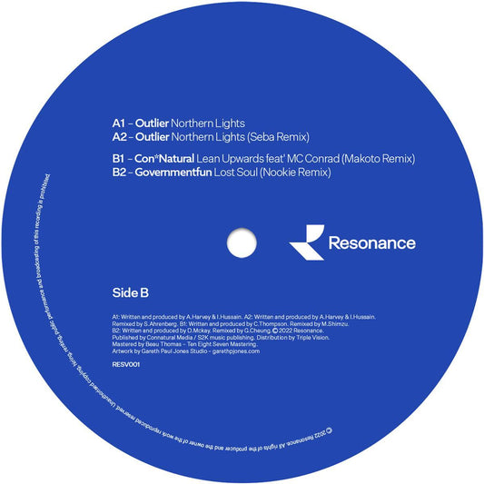 Outlier / Con'Natural / Government Fun - RESV001