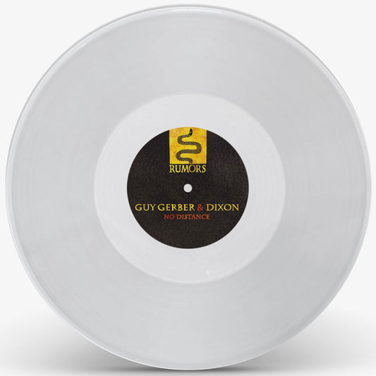 GUY GERBER & DIXON - No Distance (incl Lake People Remix) (Clear Vinyl Repress)