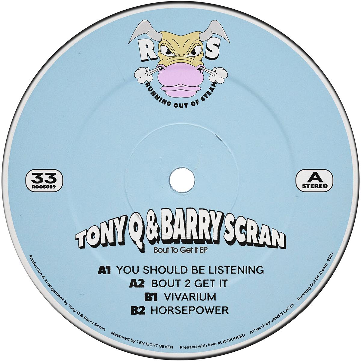 Tony Q & Barry Scran - Bout To Get It [gold vinyl]