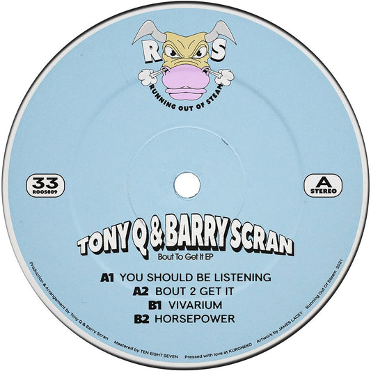 Tony Q & Barry Scran - Bout To Get It [gold vinyl]
