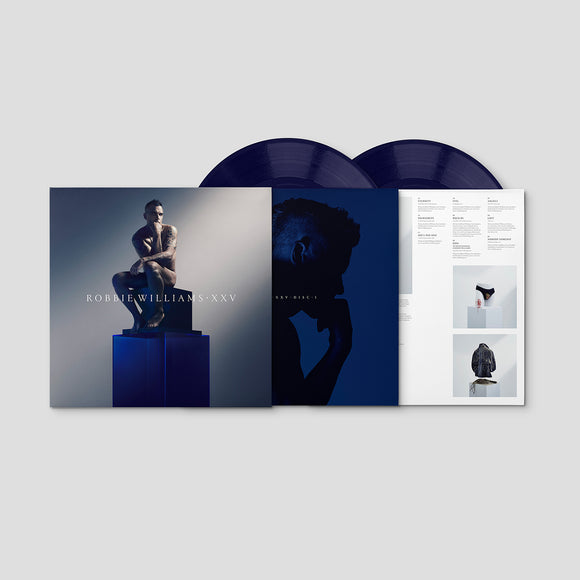 Robbie Williams - XXV [Transparent Blue LP Vinyl]