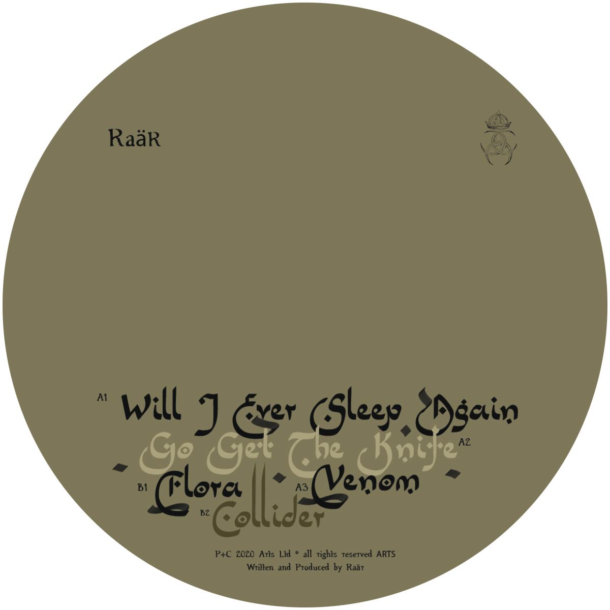 Raär - Will I Ever Sleep Again [stickered sleeve]