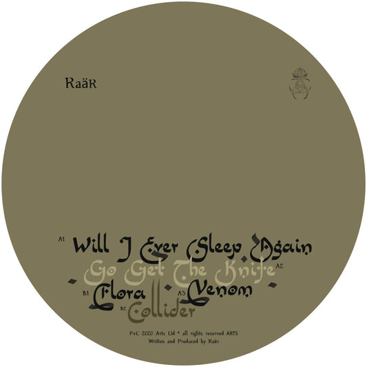 Raär - Will I Ever Sleep Again [stickered sleeve]