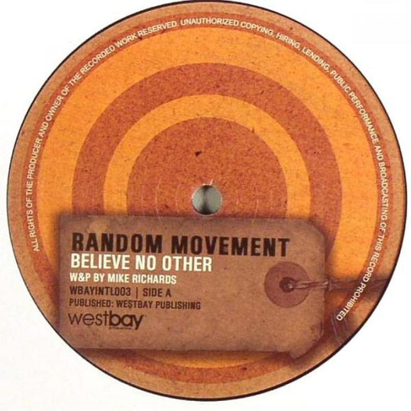 Random Movement - Believe No Other / The Student