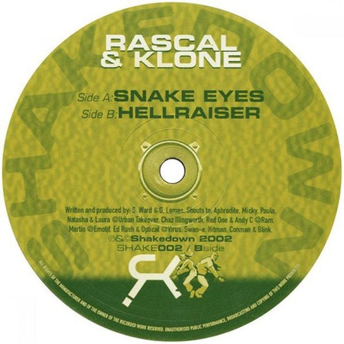 Rascal & Klone - Snake Eyes / Hellraiser