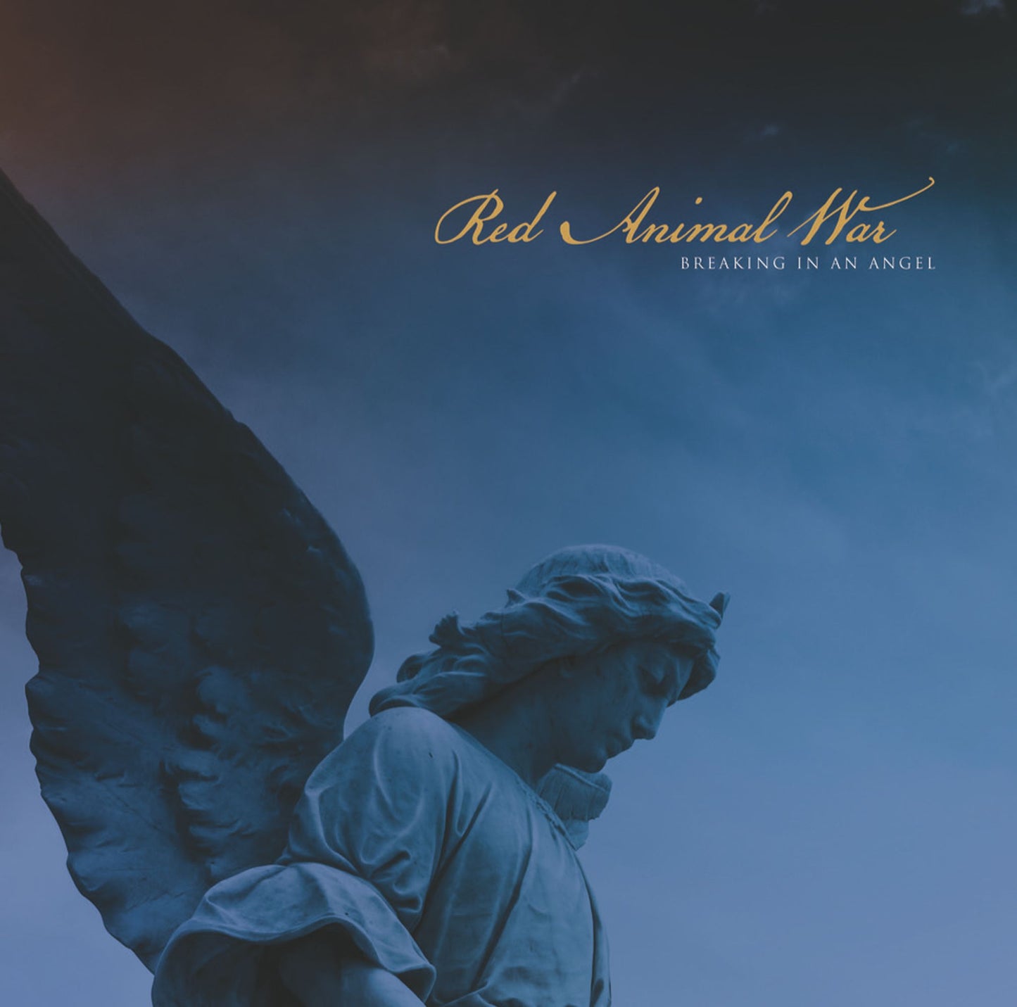 Red Animal War – Breaking In An Angel [Orange with Blue Marble Vinyl]
