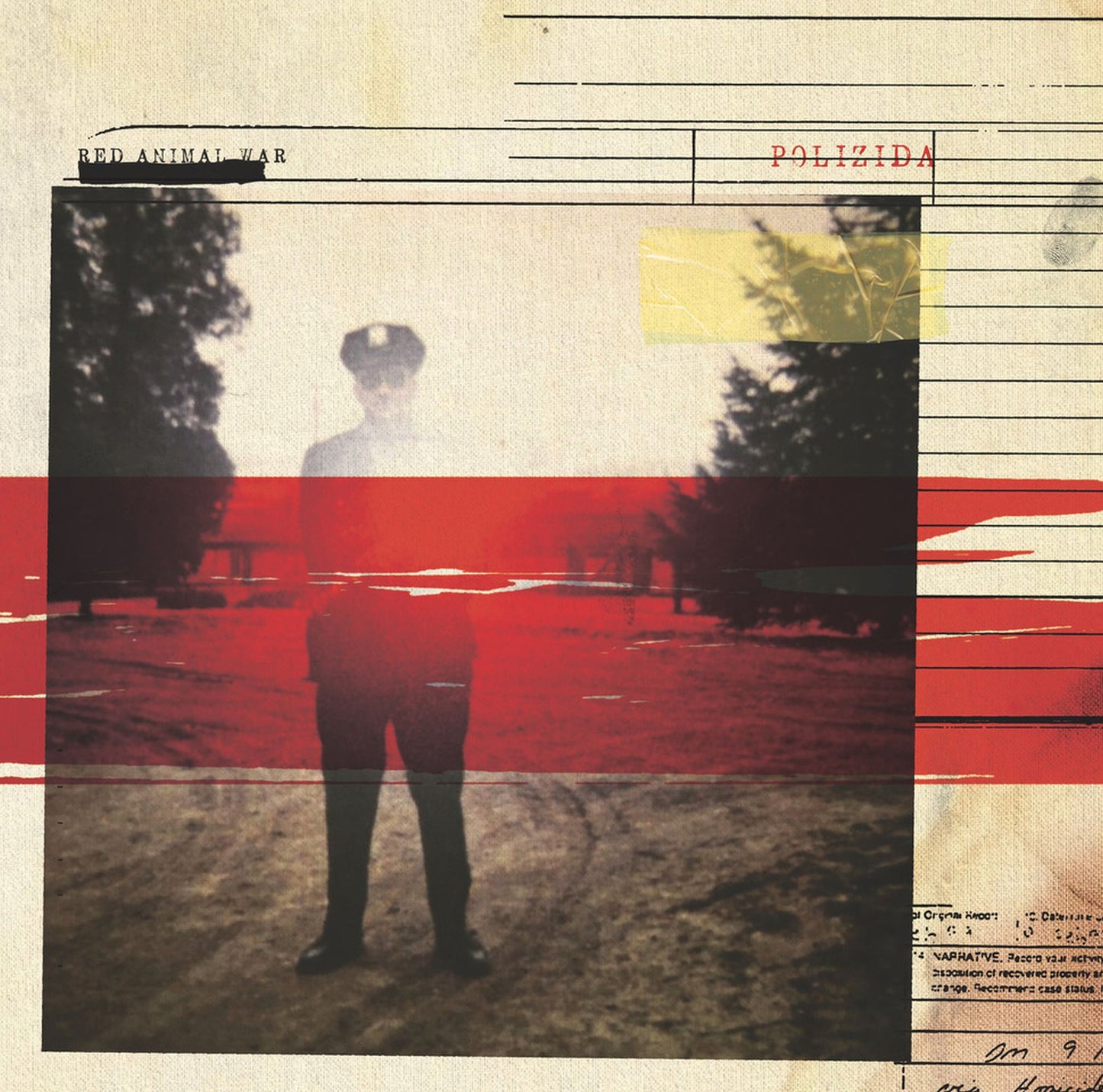 Red Animal War – Polizida [White With Black Marble Vinyl]