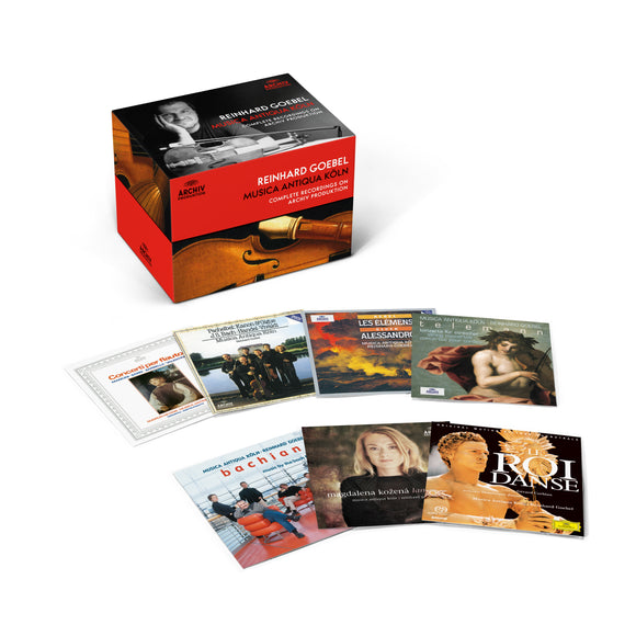 REINHARD GOEBEL & MUSICA ANTIQUA KOLN – Musica Antiqua Koln: Complete Recordings on Archiv Produktion
