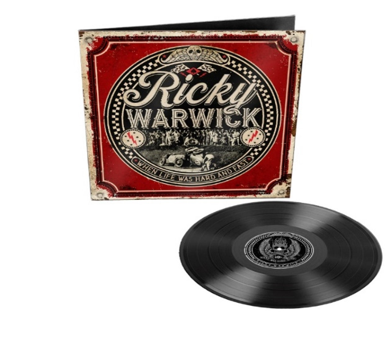 Ricky Warwick - When Life Was Hard & Fast (black in gatefold)