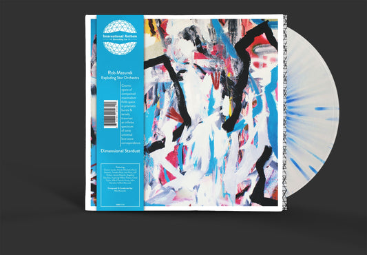 Rob Mazurek - Exploding Star Orchestra - Dimensional Stardust [Cosmic Moment Blue and White Splatter Vinyl]