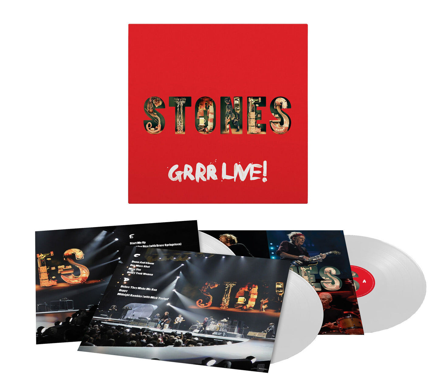 Rolling Stones - Grrr Live [3LP White]
