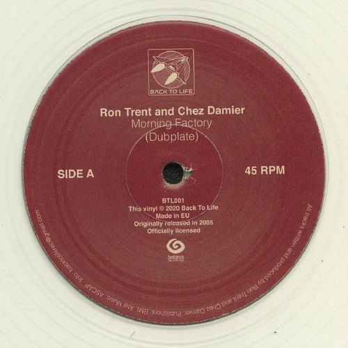 Ron Trent and Chez Damier - Morning Factory (dubplate)