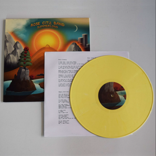 Rose City Band - Summerlong [Colour LP (buttercup)] (LIMITED RELEASE - ONE PER PERSON)