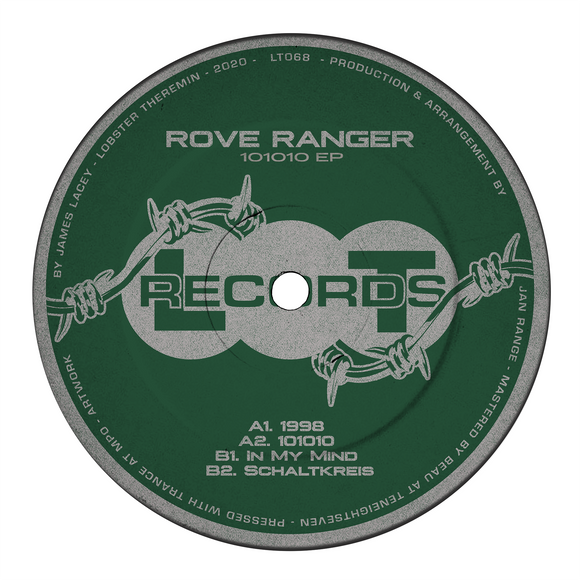 Rove Ranger - 101010 EP (Grey vinyl)